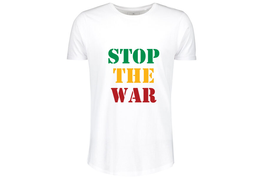 Stop The War T-shirt white